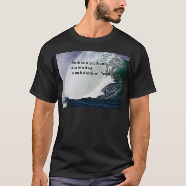 Tuscarora Proverb American Indian quote T-Shirt (Front)