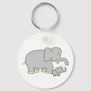 Tusk Love World's Best Mom/Dad! Keychain