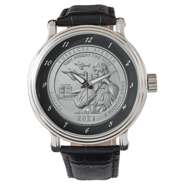  Tuskegee Airmen COIN Watch (Front)
