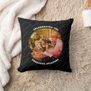 TUSKEGEE AIRMEN THROW PILLOW