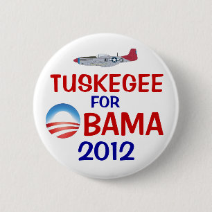 Tuskegee for Obama 2 Inch Round Button