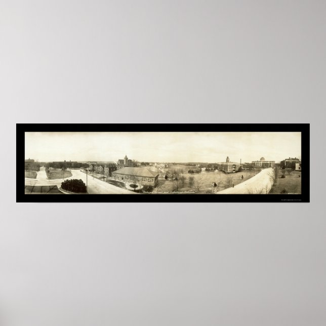 Tuskegee Inst. AL Photo 1916 Poster (Front)