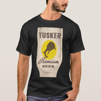 Tusker Premium Beer Retro Defunct Breweriana T-Shirt