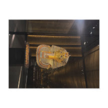 Tutankhamen golden mask Egyptian museum, Artifact!