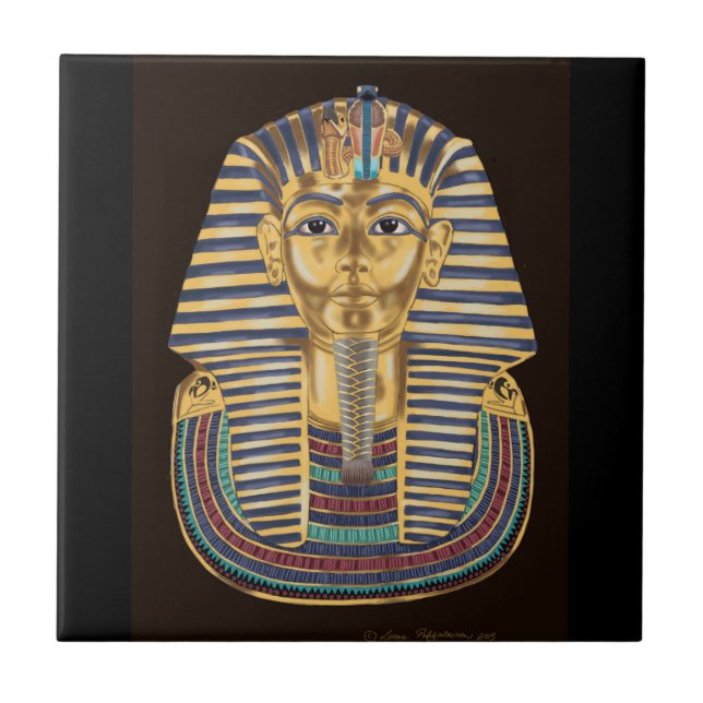 Tutankhamon’s Golden Mask Tile (Front)