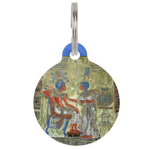 Tutankhamon’s Throne Pet Tag