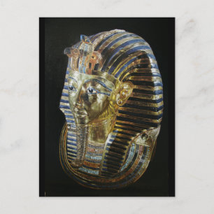 Tutankhamon's Golden Mask Postcard