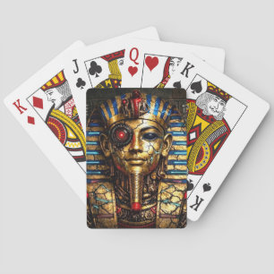 Tutankhamun 2.0: The Cyber King Playing Cards