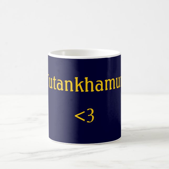 Tutankhamun <3 coffee mug (Center)