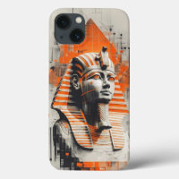 Tutankhamun Abstract: Ancient Egypt Modern Art Cas