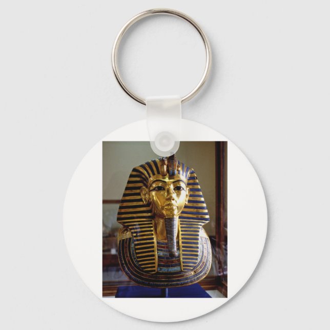 Tutankhamun - Burial mask Keychain (Front)