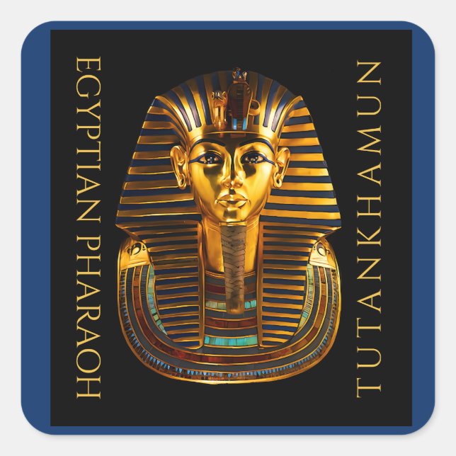 TUTANKHAMUN Discovery Centennial Postcard Square Sticker (Front)