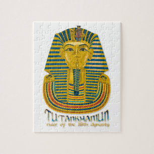Tutankhamun mummy, the ancient King Tut of Egypt Jigsaw Puzzle