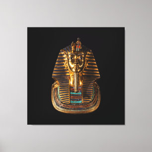 Tutankhamun The Egyptian King – Ancient Royal Maje Canvas Print