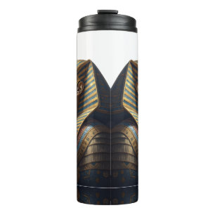 Tutankhamun The Golden Pharaoh of Eternal Mystery Thermal Tumbler