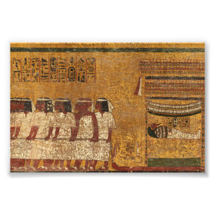 Tutankhamun Tomb, East Wall by Egyptian History Photo Print