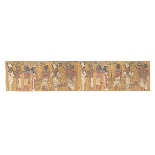 Tutankhamun Tomb, North Wall Short Table Runner (Horizontal)