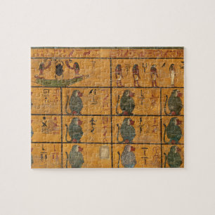 Tutankhamun Tomb, West Wall by Egyptian History Jigsaw Puzzle
