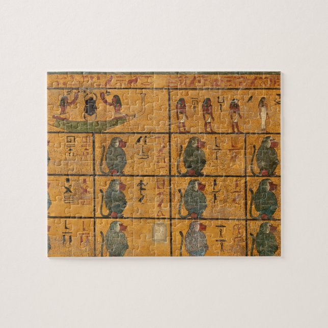 Tutankhamun Tomb, West Wall by Egyptian History Jigsaw Puzzle (Horizontal)