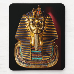 Tutankhamun's Golden Mask Mouse Pad