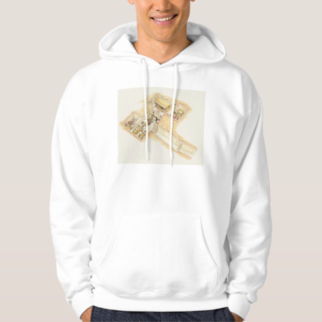 Tutankhamun's Tomb Hoodie (Front)