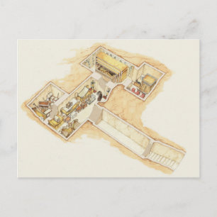 Tutankhamun's Tomb Postcard