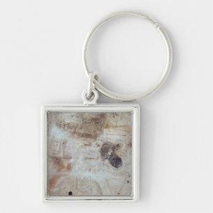 Tuthmosis III  offering incense to the god, Keychain