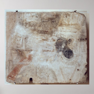 Tuthmosis III  offering incense to the god, Poster