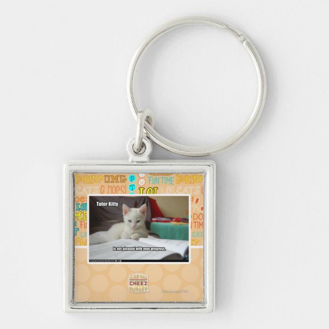 Tutor Kitty Keychain (Front)
