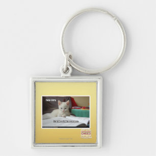 Tutor Kitty Keychain