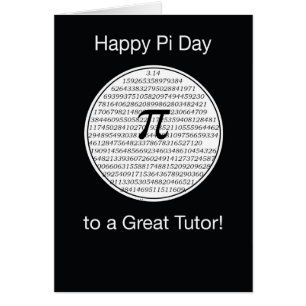 Tutor Pi Day Circle