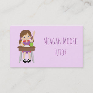 Tutor your child business card