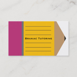 Tutoring Business Card