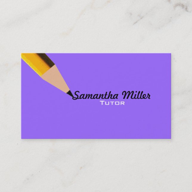 Tutoring Business Cards (Front)
