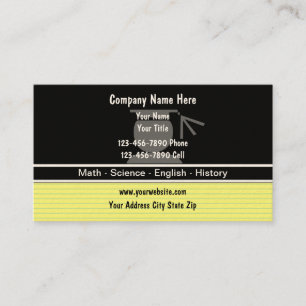 Tutoring Business Cards