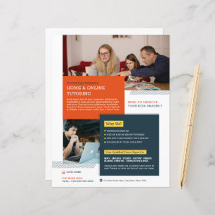 Tutoring Service Flyer Template