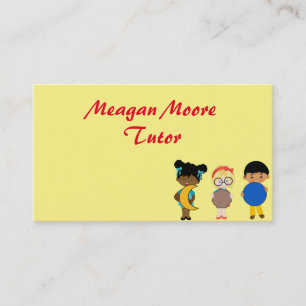 Tutoring Students Business Card