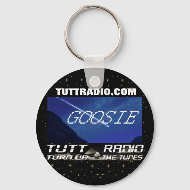 Tutt Radio Goosie's Keychain (Front)