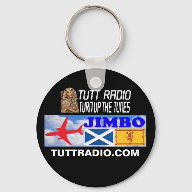 Tutt Radio Jimbo Keychain (Front)
