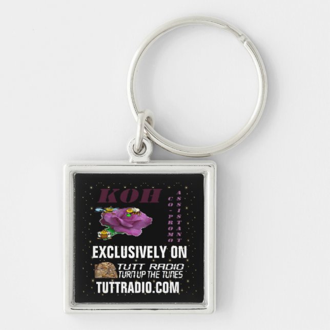 Tutt Radio Koh Keychain (Front)