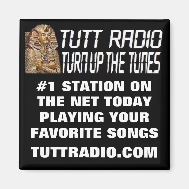 Tutt Radio Magnet (Front)