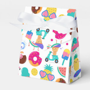 Tutti Fruitti Summer Fruit Ice Cream Treats Party Favor Box