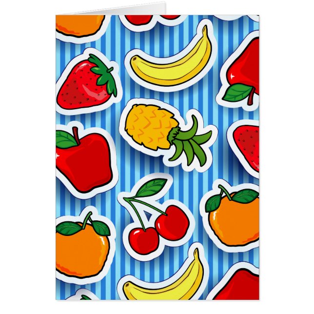 Tutti frutti, carte (Devant)