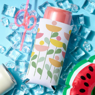 Tutti Frutti Flowers Seltzer Can Cooler