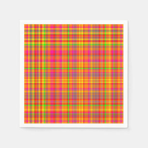 Tutti Frutti PLAID 1-PAPER PARTY NAPKINS