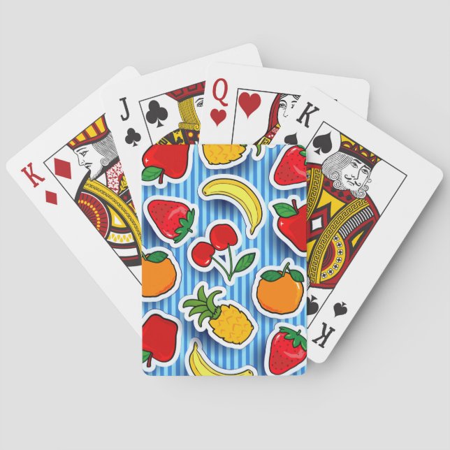 Tutti frutti, play cards (Back)
