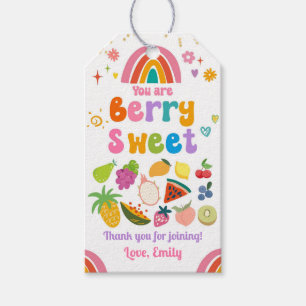 Tutti Frutti You're Berry Sweet Rainbow Favour Tag