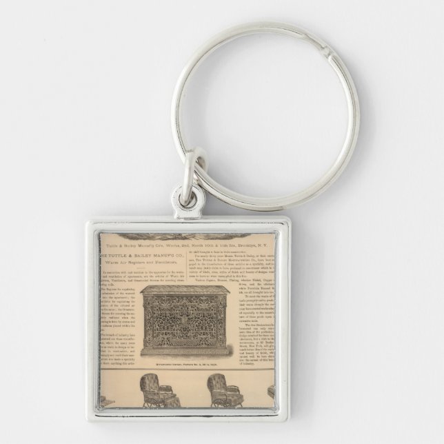 Tuttle and Bailey Manufacturing Company Keychain (Front)