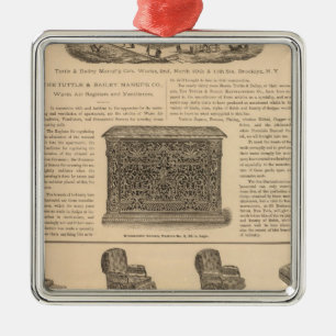 Tuttle and Bailey Manufacturing Company Metal Ornament