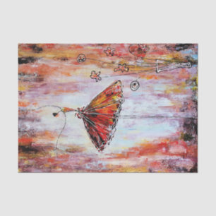 Tutu Ballerina Decoupage Tissue Paper